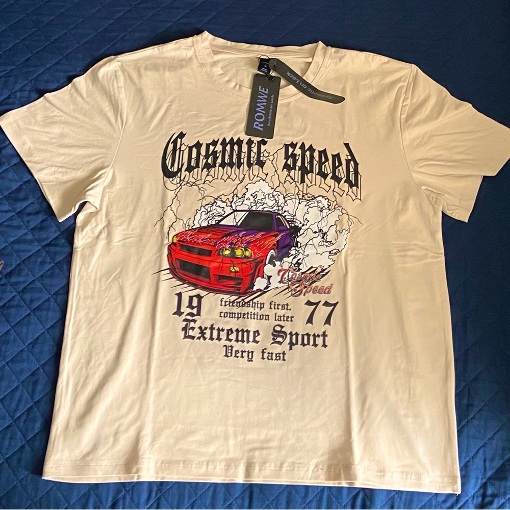 ROMWE Cosmic Speed T-Shirt